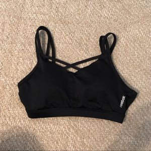 Reebok Black Sports Bra